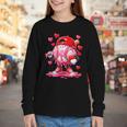 Baseball Drip Valentine Sports Vday Ice Cream Drip Heart Youth Long Sleeve Tee Baseball Drip Valentine Sports Vday Ice Cream Drip Heart Youth Long Sleeve Tee