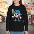 Baseball Drippy Style Apparel For Boys Youth Cool Baseball Youth Long Sleeve Tee Baseball Drippy Style Apparel For Boys Youth Cool Baseball Youth Long Sleeve Tee