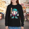 Baseball Drippy Style Apparel For Boys Youth Drip Baseball Youth Long Sleeve Tee Baseball Drippy Style Apparel For Boys Youth Drip Baseball Youth Long Sleeve Tee