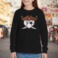 Baseball Heart Pirate Hat Crossed Swords Men Boys Kids Youth Youth Long Sleeve Tee Baseball Heart Pirate Hat Crossed Swords Men Boys Kids Youth Youth Long Sleeve Tee
