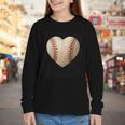 Baseball Heart Shape Valentines Day Love Boys Kids Men Youth Long Sleeve Tee Baseball Heart Shape Valentines Day Love Boys Kids Men Youth Long Sleeve Tee