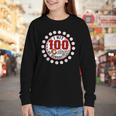 Baseball I Hit 100 Days Of School Baseball Player Kids Boys Youth Long Sleeve Tee Baseball I Hit 100 Days Of School Baseball Player Kids Boys Youth Long Sleeve Tee