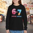 Baseball Ice Cream Drip 67 Official Teenager 13th Birthday Youth Long Sleeve Tee Baseball Ice Cream Drip 67 Official Teenager 13th Birthday Youth Long Sleeve Tee