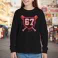 Baseball Ice Cream Drip Number 67 Meme Valentine Couple Love Youth Long Sleeve Tee Baseball Ice Cream Drip Number 67 Meme Valentine Couple Love Youth Long Sleeve Tee