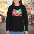 Baseball Ice Cream Drip Style Melt Ice Cream Youth Boys Youth Long Sleeve Tee Baseball Ice Cream Drip Style Melt Ice Cream Youth Boys Youth Long Sleeve Tee