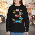 Baseball Ice Cream Drip Vehicles Youth Baseball Drip Youth Long Sleeve Tee Baseball Ice Cream Drip Vehicles Youth Baseball Drip Youth Long Sleeve Tee
