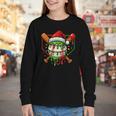 Baseball Lifestyle Apparel Youth Christmas Baseball Drip Youth Long Sleeve Tee Baseball Lifestyle Apparel Youth Christmas Baseball Drip Youth Long Sleeve Tee