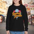 Baseball Lifestyle Home Plate Ice Cream Drip Men Boys Kids Youth Long Sleeve Tee