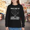 Baseball Math Double Play What Part Of Baseball Game Youth Long Sleeve Tee Baseball Math Double Play What Part Of Baseball Game Youth Long Sleeve Tee