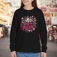 Baseball Phrase With Stars Youth Long Sleeve Tee