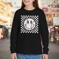 Baseball Season Happy Game Day Trendy Sports Vintage Youth Long Sleeve Tee Baseball Season Happy Game Day Trendy Sports Vintage Youth Long Sleeve Tee