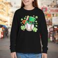 Baseball St Patricks Day Lucky Baseball Player Shamrock Youth Long Sleeve Tee Baseball St Patricks Day Lucky Baseball Player Shamrock Youth Long Sleeve Tee