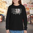 Bears Baseball Mom Game Day School Spirit Bear Pride Youth Long Sleeve Tee Bears Baseball Mom Game Day School Spirit Bear Pride Youth Long Sleeve Tee