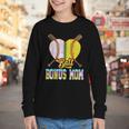 Bonus Mom Of Both Half Baseball Softball Ice Cream Drip Youth Long Sleeve Tee Bonus Mom Of Both Half Baseball Softball Ice Cream Drip Youth Long Sleeve Tee