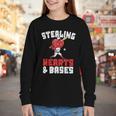 Boys Baseball Valentines Shirt Sterling Hearts Baseball Youth Long Sleeve Tee Boys Baseball Valentines Shirt Sterling Hearts Baseball Youth Long Sleeve Tee