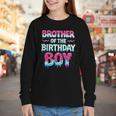 Brother Of The Birthday Boy Ice Cream Baseball Family Party Youth Long Sleeve Tee Brother Of The Birthday Boy Ice Cream Baseball Family Party Youth Long Sleeve Tee