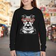 Bulldog Mascot Sports Fan Football Basketball Baseball Youth Long Sleeve Tee Bulldog Mascot Sports Fan Football Basketball Baseball Youth Long Sleeve Tee