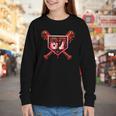 Chocolate 67 Drip Baseball Valentine Love Sports Youth Long Sleeve Tee Chocolate 67 Drip Baseball Valentine Love Sports Youth Long Sleeve Tee