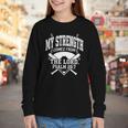 Christian Baseball My Strength Comes From The Lord Baseball Youth Long Sleeve Tee Christian Baseball My Strength Comes From The Lord Baseball Youth Long Sleeve Tee