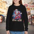 Christmas Baseball Santa Game Day Xmas Boys Kids Men Youth Long Sleeve Tee Christmas Baseball Santa Game Day Xmas Boys Kids Men Youth Long Sleeve Tee