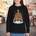 Christmas Baseball Tree Lights Xmas Youth Long Sleeve Tee Christmas Baseball Tree Lights Xmas Youth Long Sleeve Tee