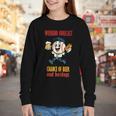 Cute Baseball Fan Weekend Forecast Change Of Beer And Hotdog Youth Long Sleeve Tee Cute Baseball Fan Weekend Forecast Change Of Beer And Hotdog Youth Long Sleeve Tee