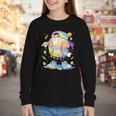 Cute Easter Baseball Ice Cream Boys Girls Kids Youth Long Sleeve Tee Cute Easter Baseball Ice Cream Boys Girls Kids Youth Long Sleeve Tee