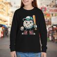 Donut Baseball Hat Ball Bat Cute Sport Toddler Boys Kids Men Youth Long Sleeve Tee Donut Baseball Hat Ball Bat Cute Sport Toddler Boys Kids Men Youth Long Sleeve Tee
