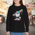 Drip Baseball For Boys Ice Cream Drip Youth Boys Sprinkles Youth Long Sleeve Tee