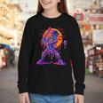 Drip Skeleton Batting Baseball Halloween Youth Long Sleeve Tee Drip Skeleton Batting Baseball Halloween Youth Long Sleeve Tee