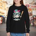 Dripping Baseball Baseball Lover Player Baseballer Youth Long Sleeve Tee Dripping Baseball Baseball Lover Player Baseballer Youth Long Sleeve Tee