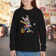 Easter Bunny Baseball Player Batter Rabbit Boys Kids Men Youth Long Sleeve Tee Easter Bunny Baseball Player Batter Rabbit Boys Kids Men Youth Long Sleeve Tee