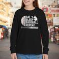 Eat Sleep Baseball Repeat Baseball Player Men Boys Youth Long Sleeve Tee Eat Sleep Baseball Repeat Baseball Player Men Boys Youth Long Sleeve Tee