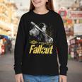 Fallout TV Series Lucy Do Unto Others Baseball Bat Gamer Youth Long Sleeve Tee Fallout TV Series Lucy Do Unto Others Baseball Bat Gamer Youth Long Sleeve Tee