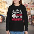 My Favorite Player Calls Me Grampy Baseball Grampy Youth Long Sleeve Tee My Favorite Player Calls Me Grampy Baseball Grampy Youth Long Sleeve Tee