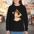 Ghost Baseball Halloween Costume Men Boys Kids Youth Long Sleeve Tee