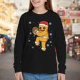 Gingerbread Man Baseball Christmas Youth Long Sleeve Tee Gingerbread Man Baseball Christmas Youth Long Sleeve Tee