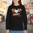 Happy Valentine’s Day Basketball Football Baseball Hearts Youth Long Sleeve Tee Happy Valentine’s Day Basketball Football Baseball Hearts Youth Long Sleeve Tee