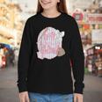 Hey Batter Batter Swing Baseball Game Day Coquette Bow Girly Youth Long Sleeve Tee Hey Batter Batter Swing Baseball Game Day Coquette Bow Girly Youth Long Sleeve Tee