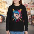 HUGvyn 7th Birthday Baseball Ice Cream Drip Number 7 Kid Boy Youth Long Sleeve Tee HUGvyn 7th Birthday Baseball Ice Cream Drip Number 7 Kid Boy Youth Long Sleeve Tee