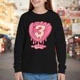 Ice Cream Baseball Glove 3rd Birthday Edition Youth Long Sleeve Tee Ice Cream Baseball Glove 3rd Birthday Edition Youth Long Sleeve Tee