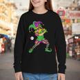 Jester Baseball Mardi Gras Carnival Sport Men Boy Teen Kids Youth Long Sleeve Tee