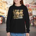 I Just Hit 100 Days Of School Baseball Teacher Student Retro Youth Long Sleeve Tee
