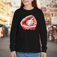 Kid Drip Ice Cream Baseball Heart Catcher Valentines Day Boy Youth Long Sleeve Tee Kid Drip Ice Cream Baseball Heart Catcher Valentines Day Boy Youth Long Sleeve Tee