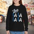 LA Baseball Fan Christmas FA La La Holiday Blue Theme Youth Long Sleeve Tee LA Baseball Fan Christmas FA La La Holiday Blue Theme Youth Long Sleeve Tee