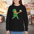 Leprechaun Playing Baseball St Patricks Day Men Boys Kids Youth Long Sleeve Tee Leprechaun Playing Baseball St Patricks Day Men Boys Kids Youth Long Sleeve Tee