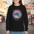 Lynyrd Skynyrd Skeleton Baseball Gun US Flag Cowboy Rock Fan Youth Long Sleeve Tee Lynyrd Skynyrd Skeleton Baseball Gun US Flag Cowboy Rock Fan Youth Long Sleeve Tee