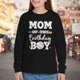 Mom Of The Birthday Boy Baseball Bday Family Youth Long Sleeve Tee Mom Of The Birthday Boy Baseball Bday Family Youth Long Sleeve Tee