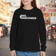Mrs Gamechanger Baseball Scorekeeper Love Youth Long Sleeve Tee