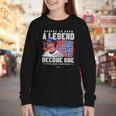 Nobody Is Born A Legend Pete Crow Armstrong Chicago Baseball Youth Long Sleeve Tee Nobody Is Born A Legend Pete Crow Armstrong Chicago Baseball Youth Long Sleeve Tee